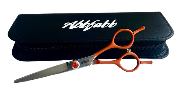 straight dog grooming scissor-straight dog grooming shear-straight shear for dog grooming-shears for grooming dogs-scissors for dog grooming-best scissors for eyes and feet-Abbfabb